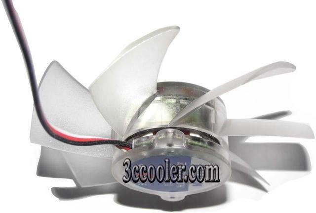 Alt view image 3 of 3 - Zyvpee ZF9225ATH 12V 0.35A 3 wires 3 pins LED Cooling Fan
