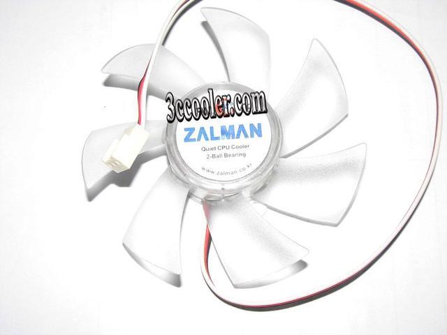 Alt view image 2 of 3 - Zyvpee ZF9225ATH 12V 0.35A 3 wires 3 pins LED Cooling Fan