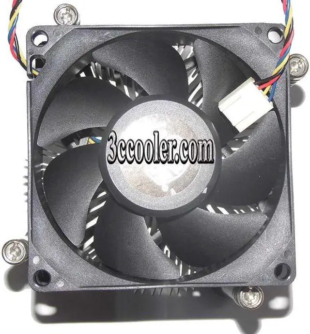 Alt view image 3 of 4 - Zyvpee for 4 Wires 12Vdc 644724-001 724801-001 644725-001 Pavilion CPU Heatsink Fan