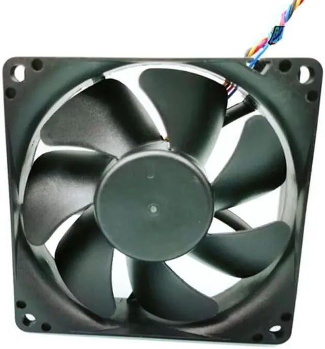 Alt view image 3 of 4 - Zyvpee 80MM EFH-08E12W-IP02 DC12V 0.7A 4 Wires PWM 8CM Cooling Fan 80x25mm