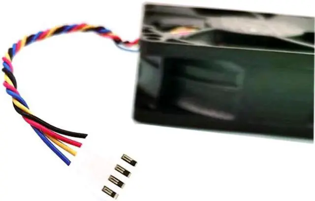 Alt view image 4 of 4 - Zyvpee 80MM EFH-08E12W-IP02 DC12V 0.7A 4 Wires PWM 8CM Cooling Fan 80x25mm