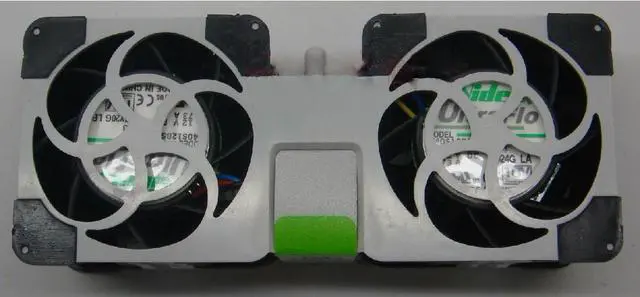 Main image of Twins Coolers of NIDEC 4028 W40S12BS4A5-07 with 12V 0.73A 4-Wires and a metal bracket