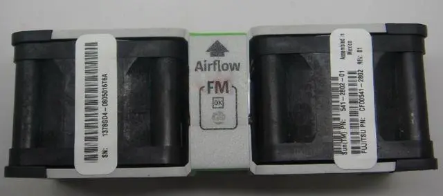 Alt view image 2 of 3 - Twins Coolers of NIDEC 4028 W40S12BS4A5-07 with 12V 0.73A 4-Wires and a metal bracket