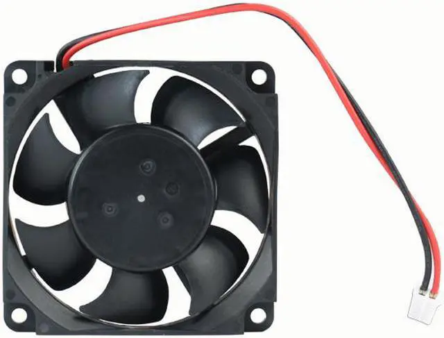 Alt view image 2 of 2 - Square Cooler of NIDEC 5012 D05U-12TS1 with 12V 0.06A 2-Wires