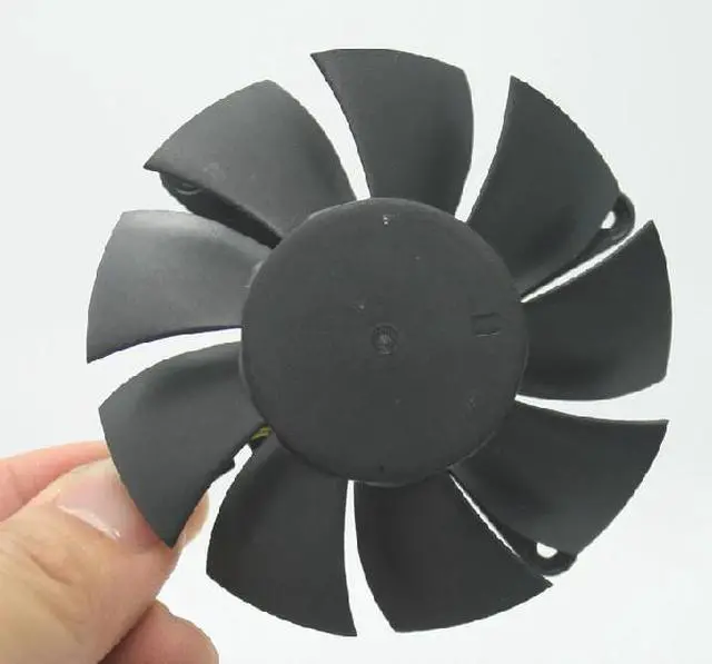 Alt view image 2 of 2 - AVC DASB0815B2U Frameless 12V 0.6A 4 Wires 4 Pins VGA Fan graphics card cooler Blower