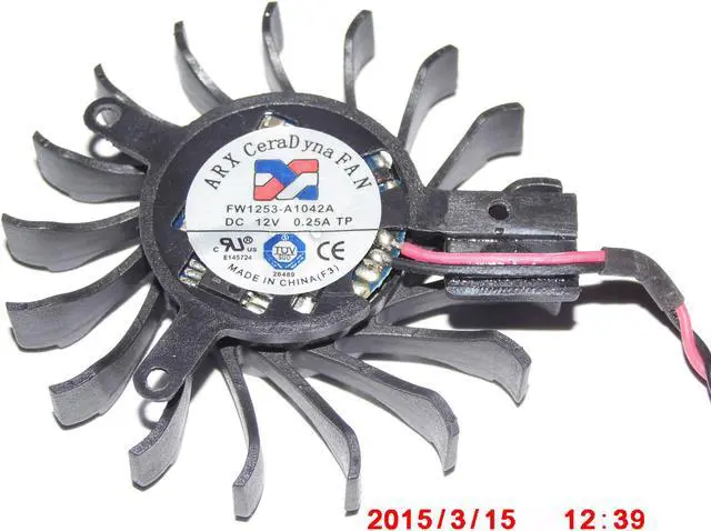 Main image of ARX FW1253-A1042A 12V 0.25A 2Wire HD4650 4670 Video Fan