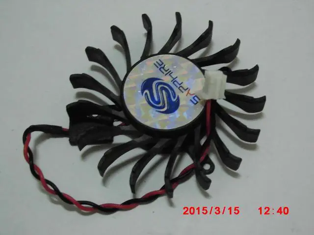 Alt view image 2 of 2 - ARX FW1253-A1042A 12V 0.25A 2Wire HD4650 4670 Video Fan