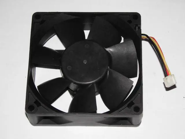 Alt view image 2 of 2 - NIDEC 8025 D08T-24TM Cooling Fan with 80*80*25MM 24VDC 0.06Amp 3 Wires