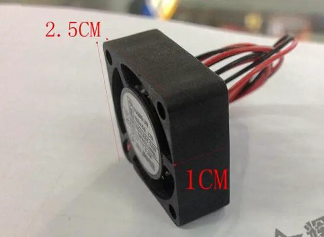 Alt view image 3 of 3 - DFB251005L DC12V 0.04A 0.5W 2-Wires Ball bearing Cooling Fan for Chipset hardDisk