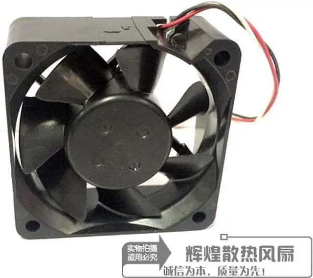 Alt view image 2 of 3 - NMB 6025 12V 0.07A 6CM 2410RL-04W-S19 3-Wires 3pins ultral-silence Cooling Fan for Case