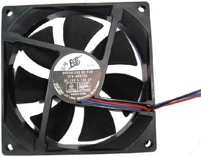 Main image of EverCool DC Brushless EFB-09E12L 9025 Hydraulic bearing Cooler with 12V 0.15A For cases