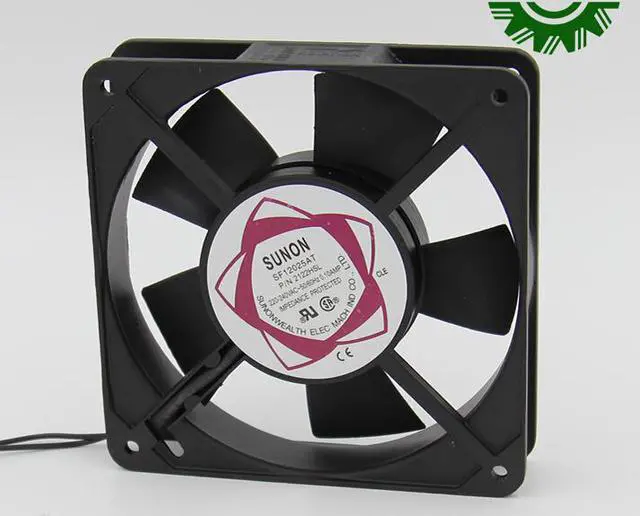 Main image of 10 Pcs for Square SUNON SF12025AT P/N 2122HSL AC Axial Fan with AC 220/240V 50/60Hz 0.10A 2 Wires