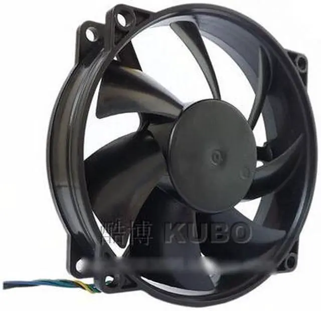 Alt view image 2 of 5 - Keep 9225 A9225L12S Circular DC Cooler with 12V 0.,20A 4 Wires 4Pins sleeve bearing For case, CPU