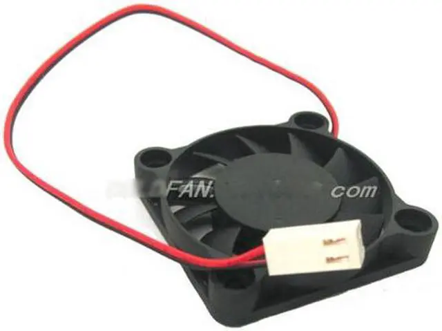 Alt view image 2 of 2 - Y.S TECH 4007 FD0541077S-1N DC Cooling fan with 5V 0.5W 6200RPM 29.5dBA 2 Wires 2Pins Connector