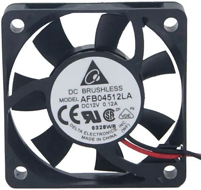 Main image of Delta 4.5CM AFB04512LA Dual Balls Bearing Cooler with 12V 0.12A 2 Wires