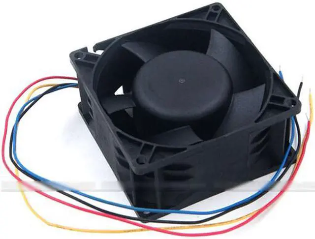 Alt view image 4 of 4 - ADDA 8CM AS08048HB385BB2 Dual Balls bearing Cooler with 48V 1.30A   4 Wires