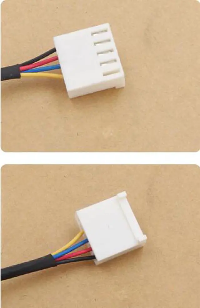 Alt view image 3 of 4 - FOXCONN 140E 12F 4CM Dual balls bearing Cooling fan with 12V 0.90A 4 Wires 5Pins Connector