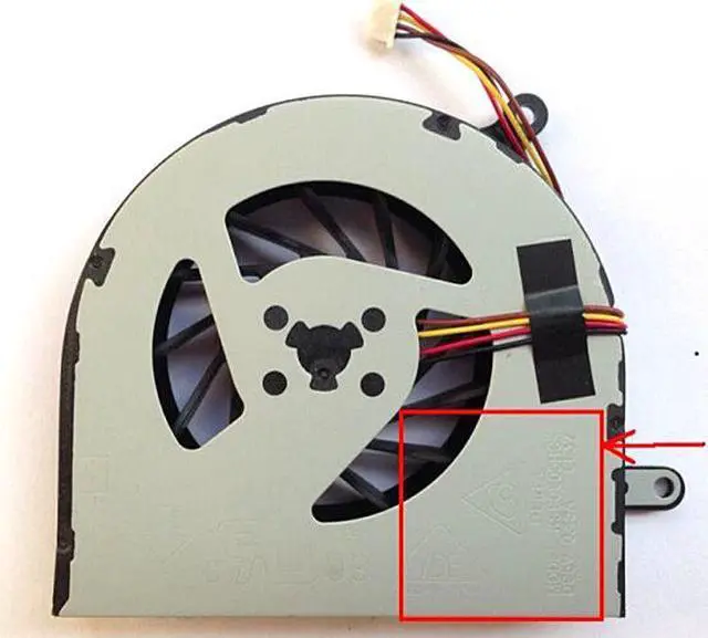 Main image of Delta DC Cooling fan with 4 Wires 4Pins connector For LENOVO Ideapad G400 G500 G405 G505 G410 G490 G510