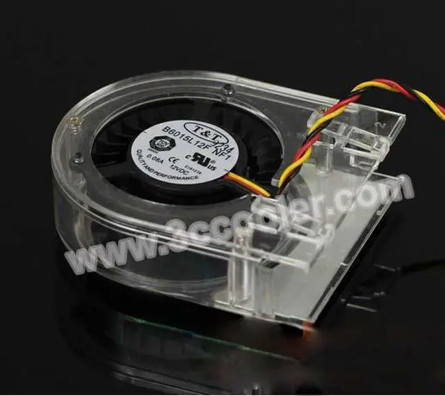 Main image of T&T B6015L12F NF1 12V 0.08A 3 Wires Blower For ASUS X48 MOS