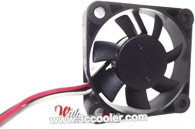 Alt view image 2 of 2 - Original ADDA 5010 5CM AD0512MB-G70 Dual balls bearing  2 Wires 12V 0.07A Silence Cooling fan