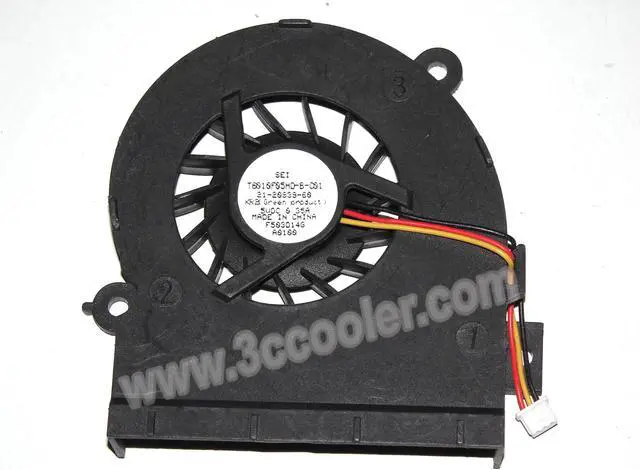 Main image of SEI T6010F05HD-B-C01 5V 0.35A 3 Wires  3 Pins connector Cooling fan