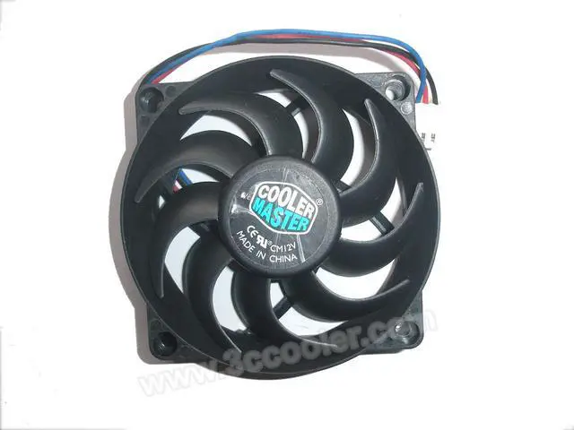 Alt view image 2 of 2 - Delta 7015 AFB0712VHB 5G98 12V 0.55A 3  Wires Cooling fan