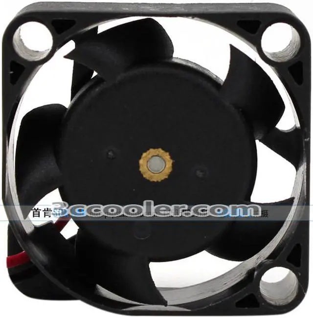 Alt view image 2 of 2 - Y.S TECH FD122510LB-N 25*25*10MM 12VDC 0.06A Dual Balls Bearing 7000rpm  2CFM 18dbA 2 Wires 2 Pins Connector Cooling Fan