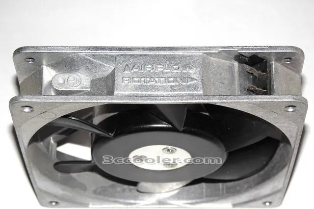 Alt view image 3 of 3 - ORIX 12025 MU1225M-11 100V 10.5/9W 2Pin oriental motor , Fan with Aluminum Frame