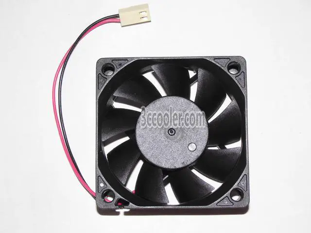 Alt view image 2 of 2 - Jamicon 6020 KF0620S1L-R 12V 1.7W 2 Wires 2 Pins Connector Cooling fan