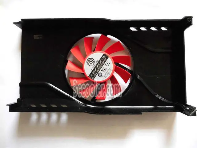 Alt view image 3 of 3 - Power Logic PLA08015B12HH 12V 0.35A 4Wire Geforece GTX460 Cooling Fan