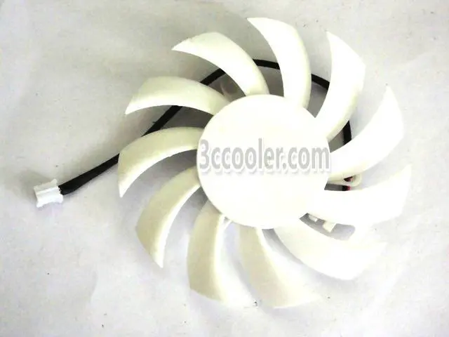 Alt view image 2 of 2 - EVERCOOL CF-12810B 12V 0.3A 2 Wires 2 Pins Connector VGA Fan