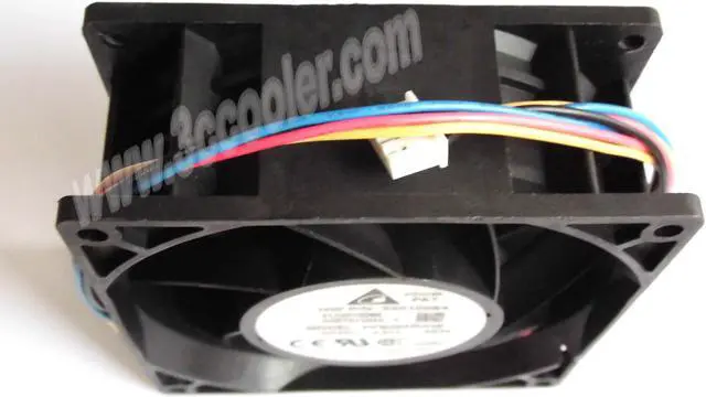 Alt view image 2 of 3 - Delta 9038 PFB0948UHE -6E39 48V 0.8A 4 Wires HW P/N:32010084 Cooling fan,Server fan