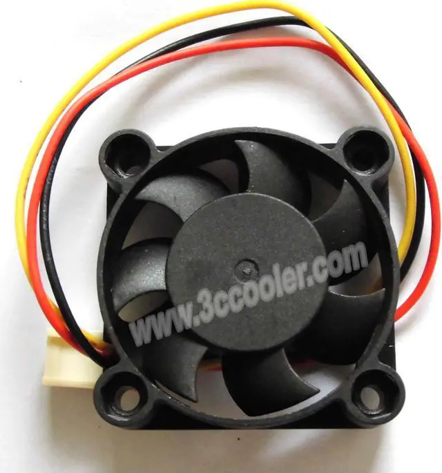 Alt view image 2 of 2 - BI-Sonic 4010 BS401012M DC12V 0.09A 3 Wires 3 Pins Connetor DC square Cooler