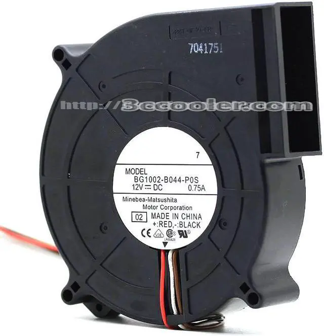 Main image of NMB 10025 10CM BG1002-B044-P0S 02 12V 0.75A 4 Wires PWM Case Fan