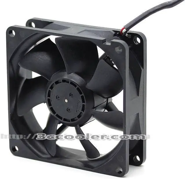 Alt view image 2 of 3 - NMB 8025 3110SB-04W-B59 E58 DC 12V 0.18A 3 Wires 3 Pins 8cm case fan,axial cooler