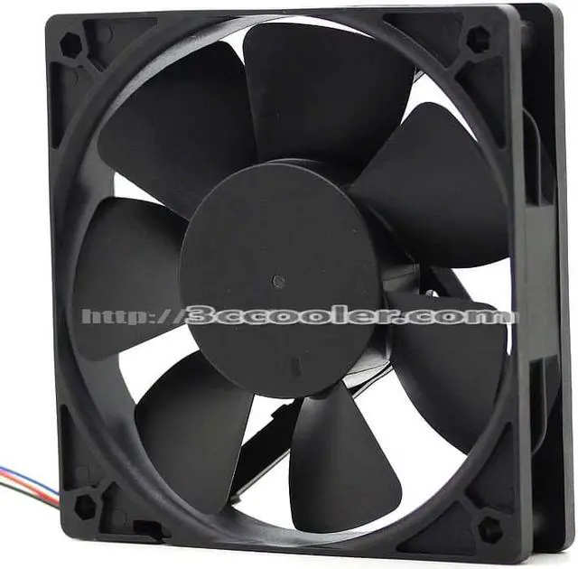 Alt view image 2 of 2 - DC Brushless Square Cooler of PELKO 12025 P1225Y48BPLB5h-7 with 48V 0.28A 13.44W