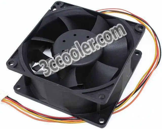 Alt view image 2 of 3 - Superred 9CM 9038 CHD9212EB-AH(E) 12V 1.30A 102.02CFM PWM 4 Wire 4 Pins Case Fan