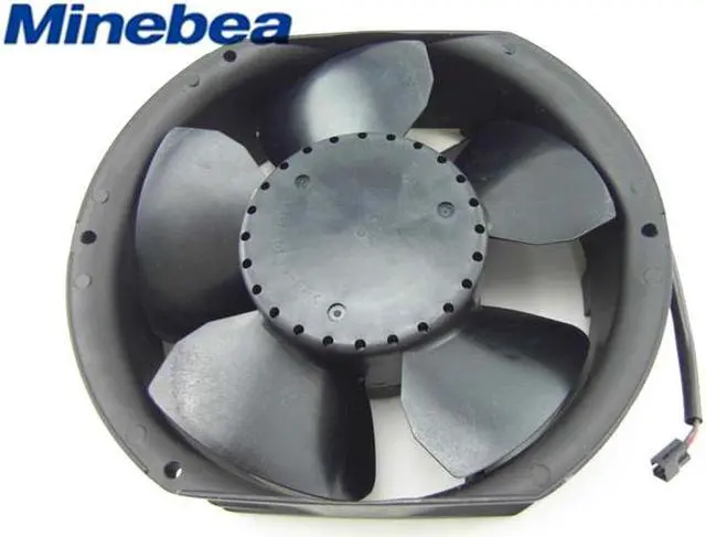 Alt view image 3 of 3 - Original 172x51mm NMB 5920PL-05W-B40 0.95A DC24V 2 Wires 2 Pins Axial Fan for inverter ups power