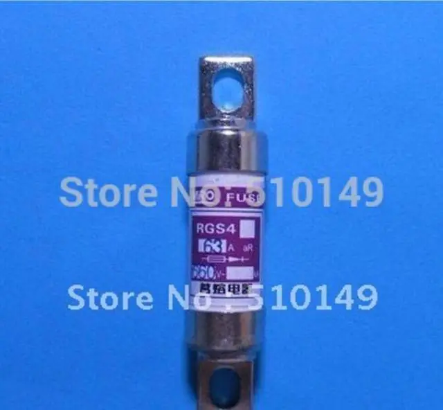 Main image of 10 Pcs / lot MiRO RGS4 63A aR 660V Cartridge Fuse,Bolt Fuse
