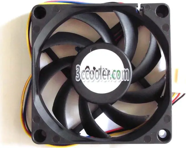 Alt view image 2 of 2 - AVC 70*15mm DC 12V 0.7A 7CM 4-Wires PWM Ball Bearing Cooling Fan for PC Case