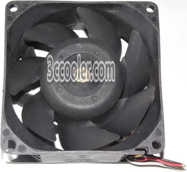 Alt view image 2 of 2 - AVC 80x38mm DBTA0838B2G 12V 4.1A 4 Wires Case Fan 8CM Server Cooler without connector