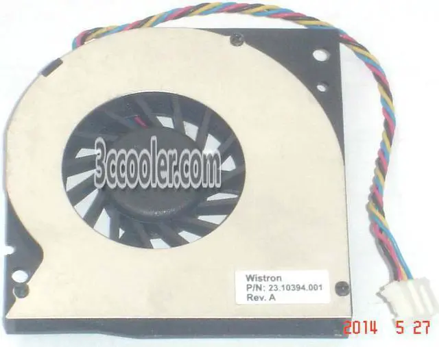 Alt view image 2 of 2 - AVC BASA5508R5H 5V 0.4A 4 Wires 4 Pins Notebook laptop fan cpu cooler For A4980 IBM