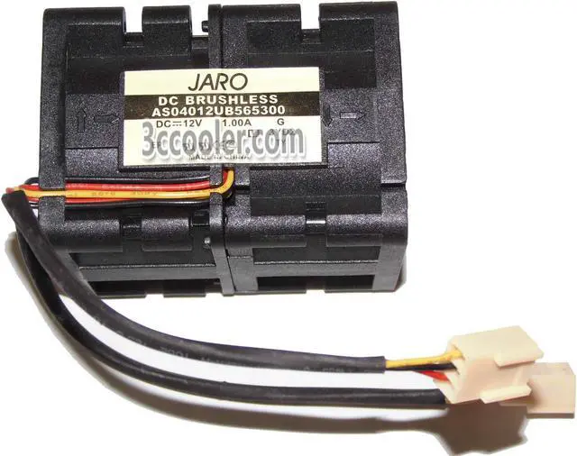 Main image of ADDA JARO 40x56mm AS04012UB565300 12V 1A (3 Wires 3 Pins)* 2 Server Cooling fan 4CM inverter Cooler