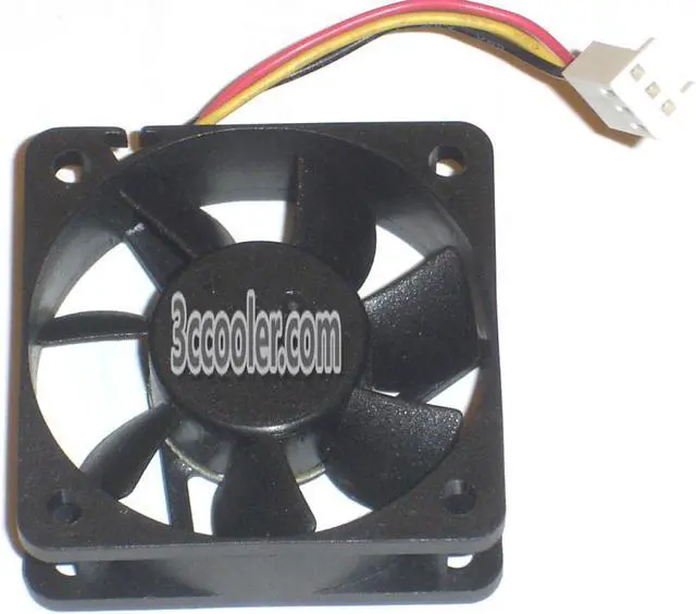 Alt view image 2 of 2 - ADDA 50x15mm AD5012UX-D73 12V 0.3A 3 Wires 3 Pin Case Fan 5CM square cooler
