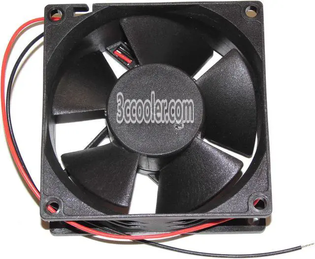 Alt view image 3 of 3 - ADDA 80x32mm AD0812MB-Y51 12V 0.24A 2 Wires Case Fan 8CM Server Cooler