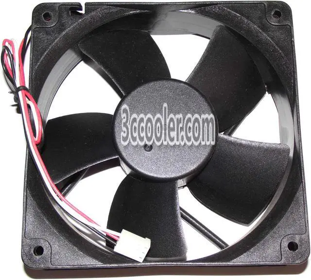 Alt view image 2 of 2 - ADDA 12032 120x32mm AD1212HB-Y53 12V 0.4A 3 Wires 3 Pins Case Fan 12Cm Server Cooler