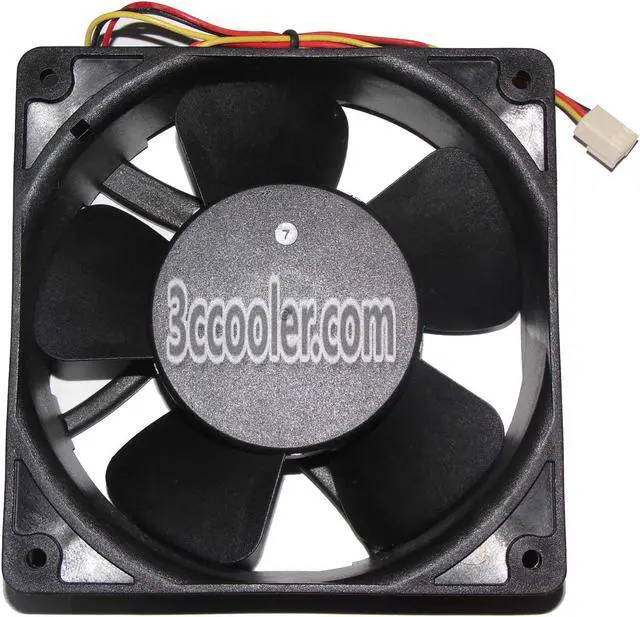 Alt view image 2 of 2 - ADDA 12038 120x38mm AD1248HB-F52 48V 0.2A 3 Wires 3 Pins Case Fan 12CM inverter Cooler