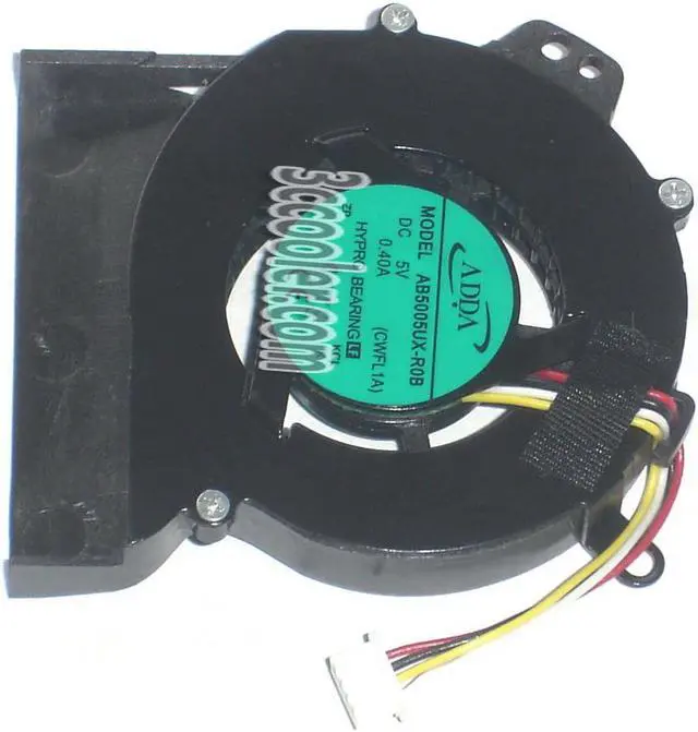 Main image of ADDA AB5005UX-R0B CWFL1A 5V 0.4A 4 Wires 4 Pins Notebook laptop fan Blower