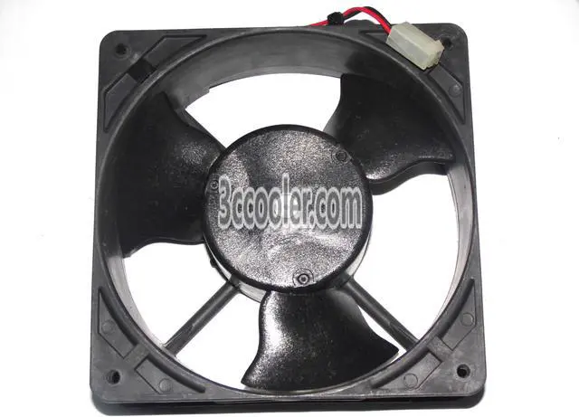 Alt view image 2 of 2 - NIDEC 12038 120*38mm B31257-16A 930009 PWRP6 24V 0.28A 2 Wires 2 Pins Server Fan 12cm case cooler