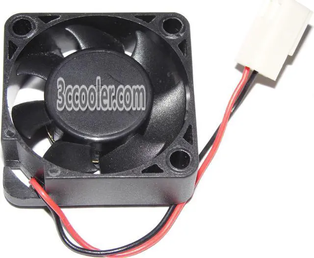 Alt view image 2 of 2 - Y.S.TECH 3010 30*10mm FD0530105B-2N 5V 0.4W 2 Wires 2 Pins 3CM mini Case fan for Router Switch